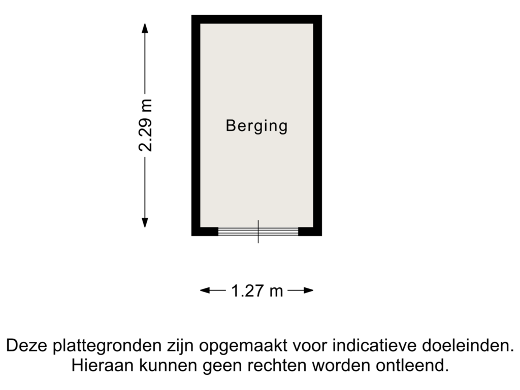 Bekijk plattegrond van Berging van Laan der Nederlanden 110-D