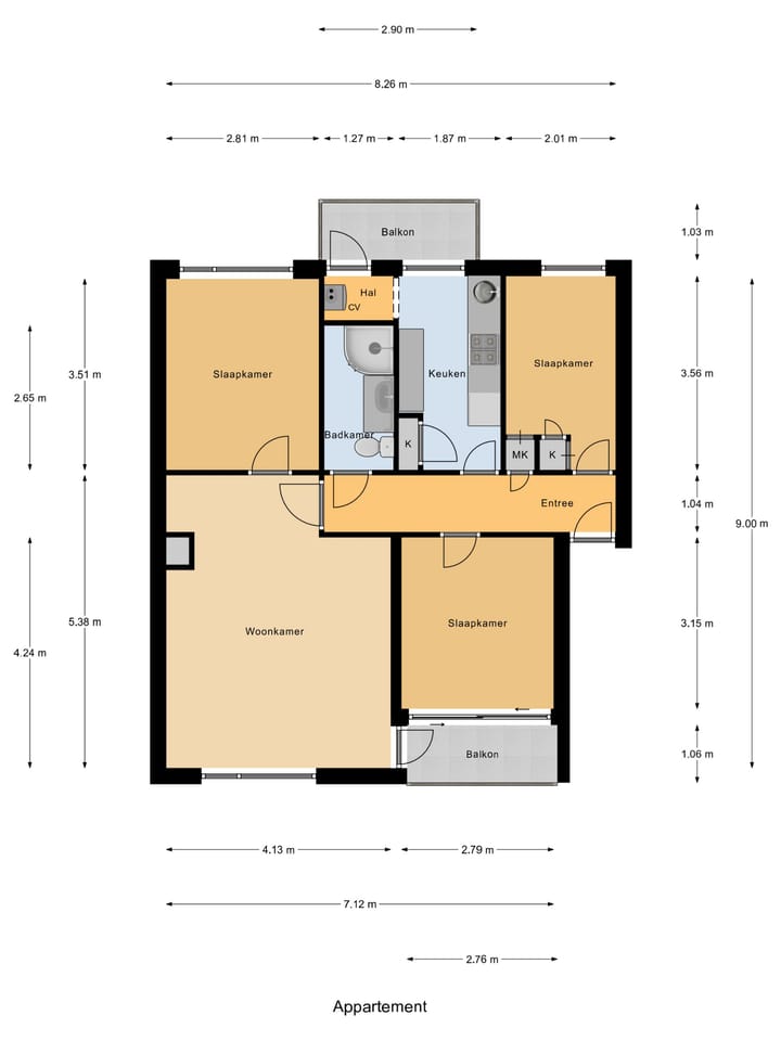 Foto 27 van Chopinstraat 12-B