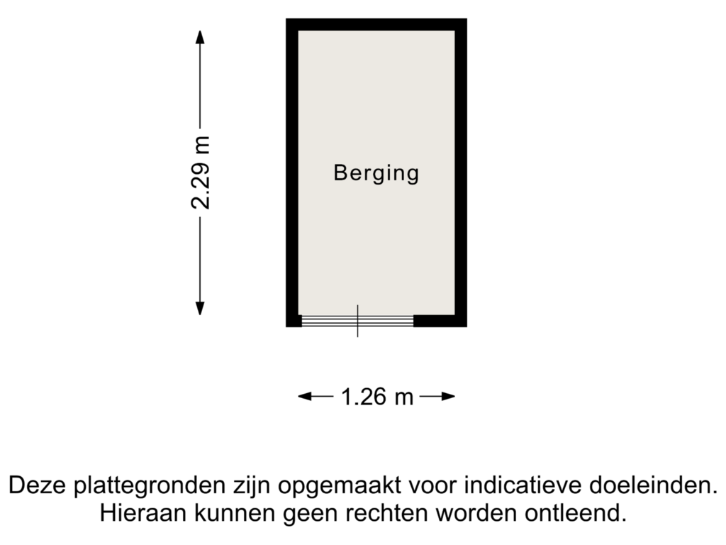 Bekijk plattegrond van Berging van Laan der Nederlanden 110-F