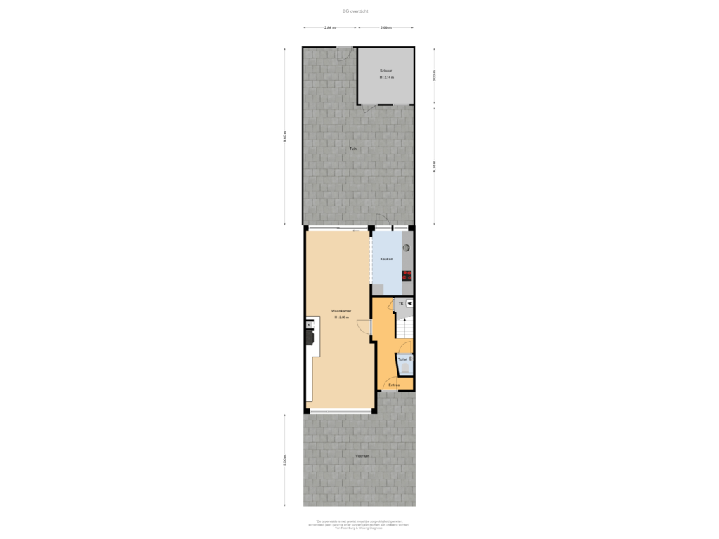 Bekijk plattegrond van BG overzicht van Prof. Lorentzlaan 25