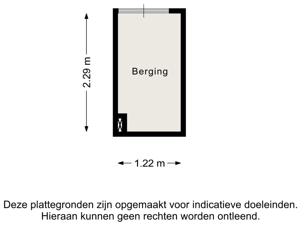 Bekijk plattegrond van Berging van Laan der Nederlanden 110-G