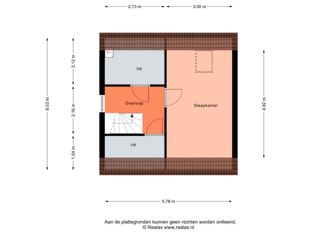 Bekijk plattegrond van Verdieping 2 van Plevier 80