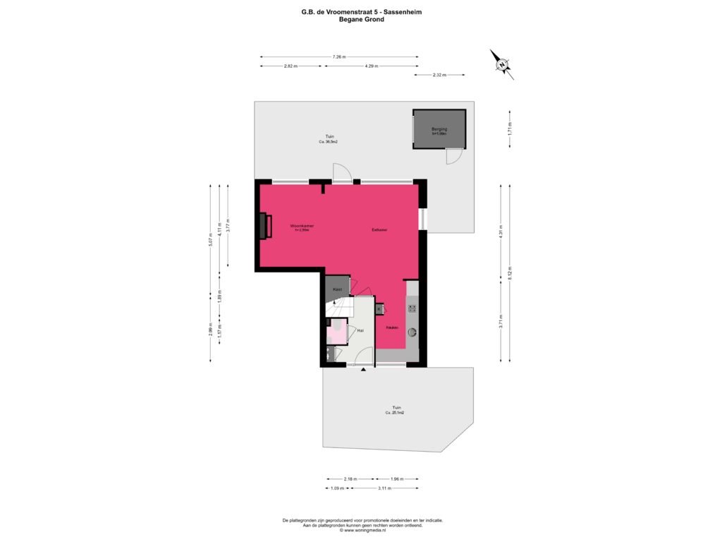 Bekijk plattegrond van Begane_grond van G.B. de Vroomenstraat 5