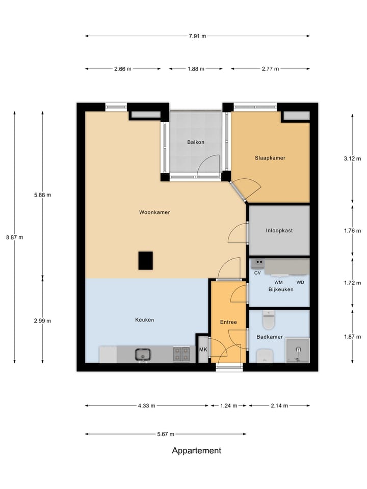 Foto 35 van Ziekerstraat 14-C