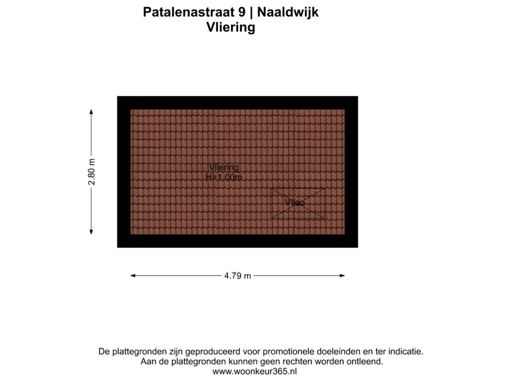 Bekijk plattegrond van Vliering van Patalenastraat 9