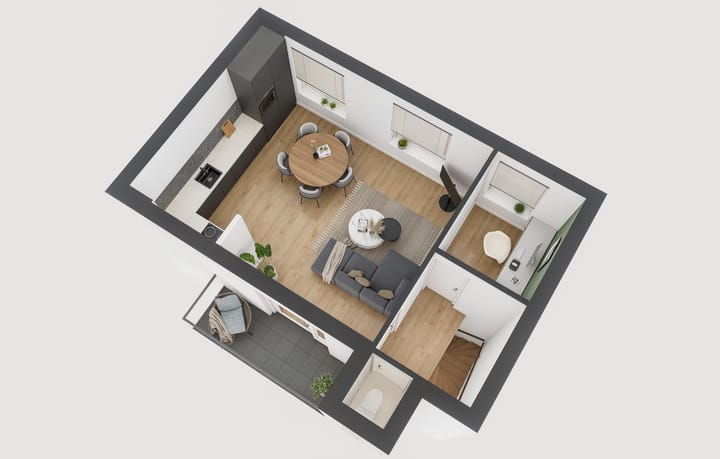 Foto 9 van Vlasstraat 1-ABS