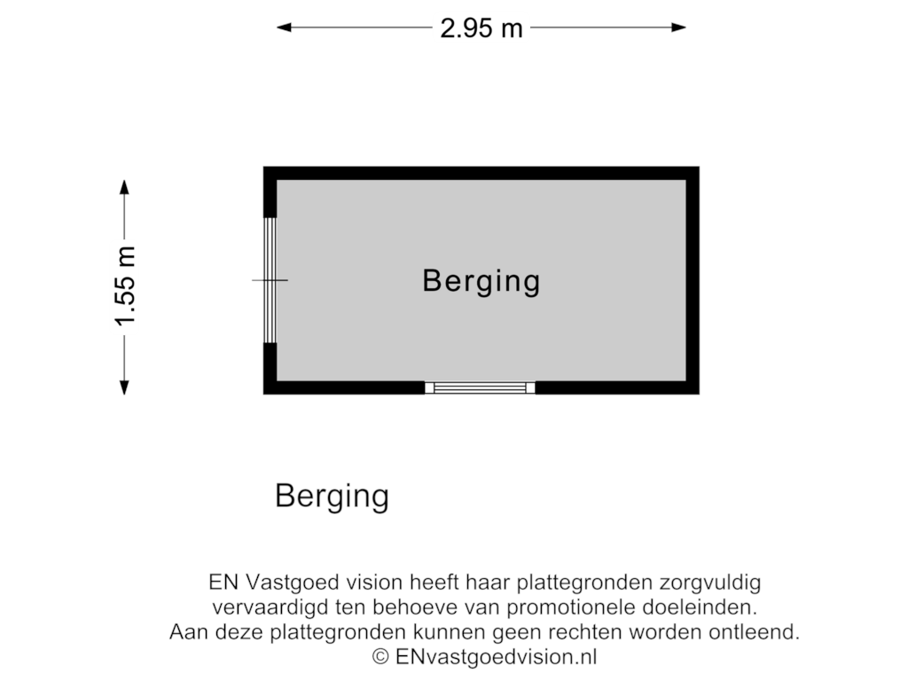 Bekijk plattegrond van Berging van Dorpsstraat 495