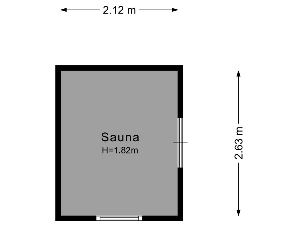 Bekijk plattegrond van Sauna van Herenweg 45