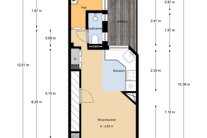 Bekijk foto 38 van Tweede Tuindwarsstraat 9-1