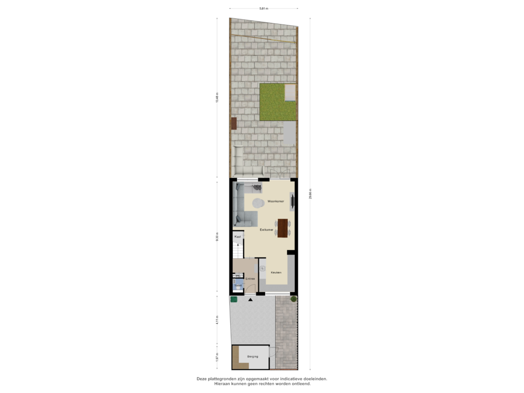 View floorplan of Begane Grond_Tuin of Snoekenveen 255