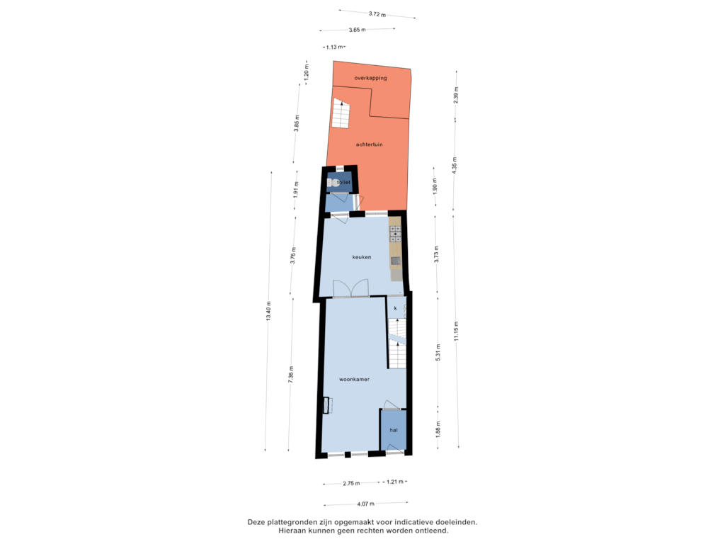 Bekijk plattegrond van overzicht woning van Barlheze 55