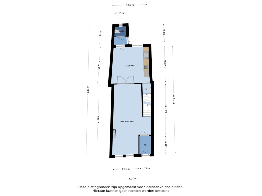 Bekijk plattegrond van begane grond van Barlheze 55