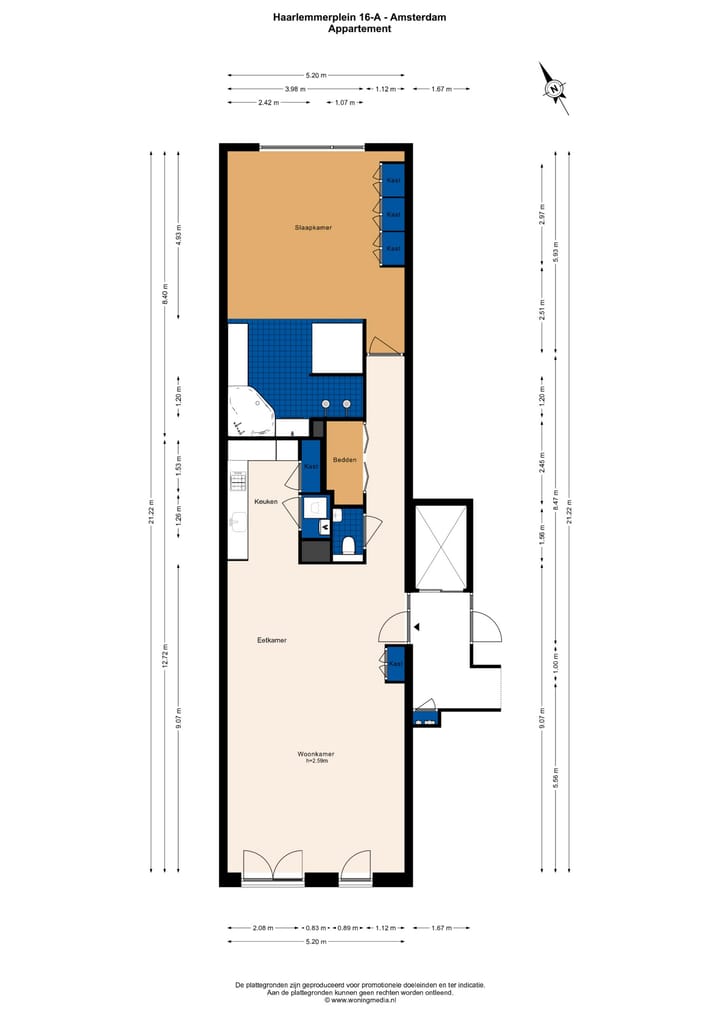 Foto 35 van Haarlemmerplein 16-A