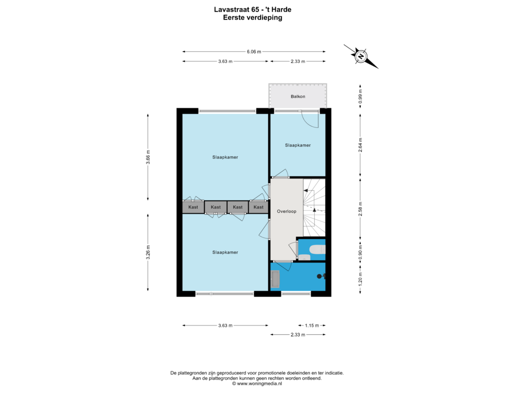 Bekijk plattegrond van 1e_verd van Lavastraat 65