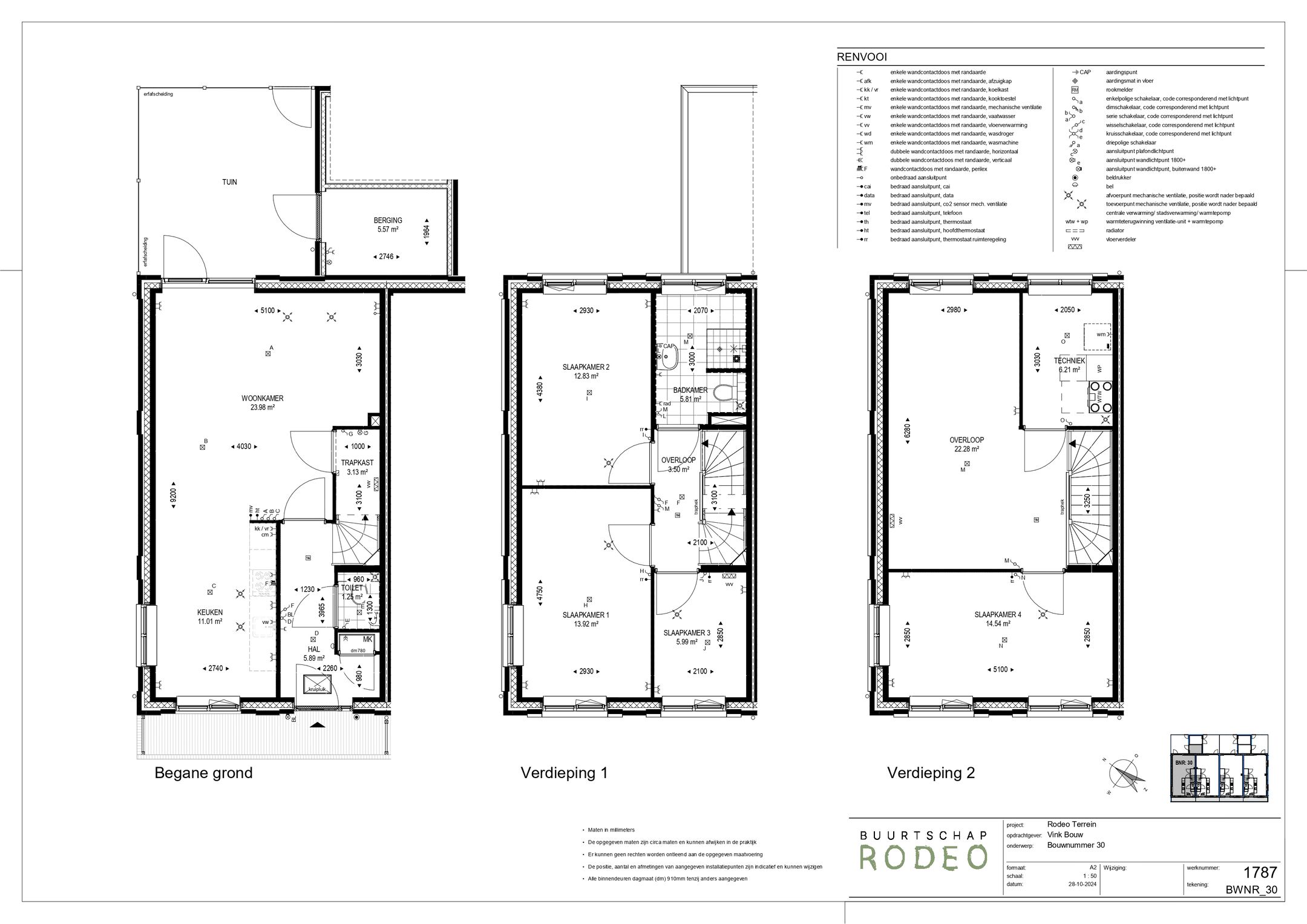 Foto 9 van Herenhuizen met tuin (Bouwnr. 30)