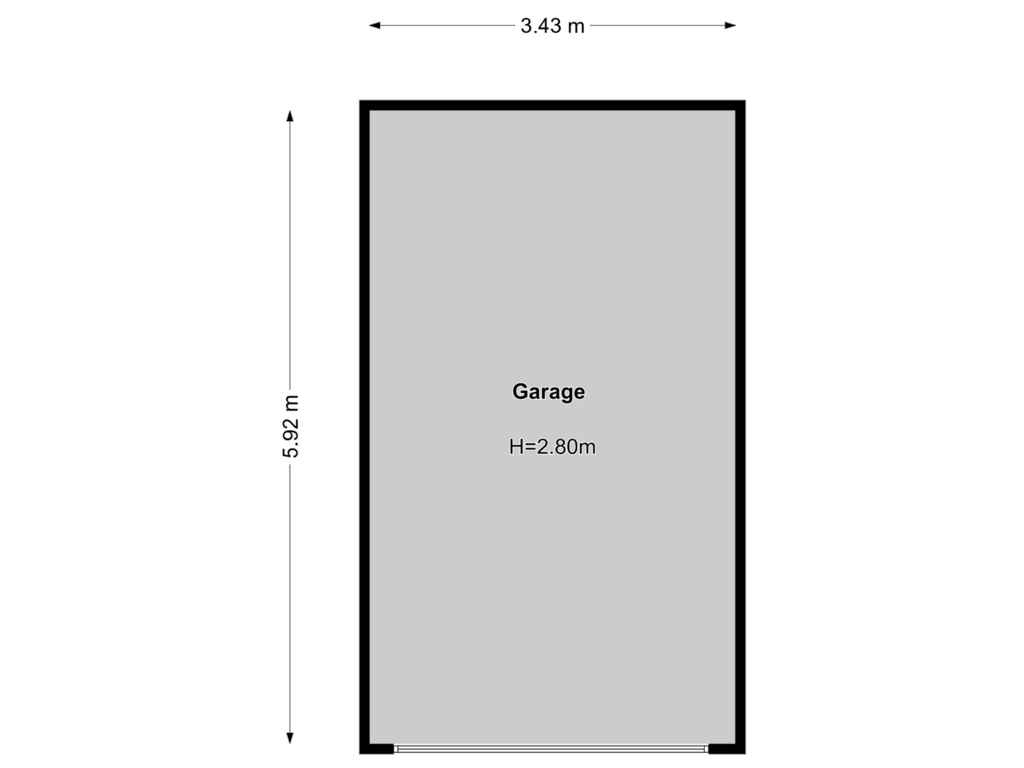 Bekijk plattegrond van Floor 1 van Gerberastraat 31