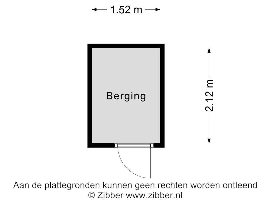 Bekijk plattegrond van Berging van Muntelstraat 21