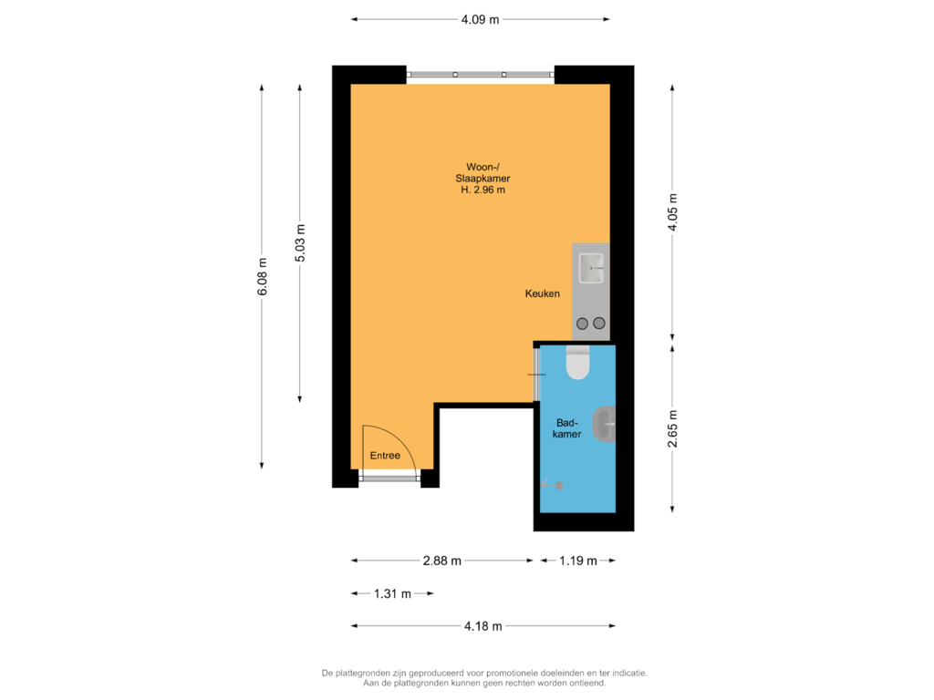 Bekijk plattegrond van First floor van Biltstraat 32-10