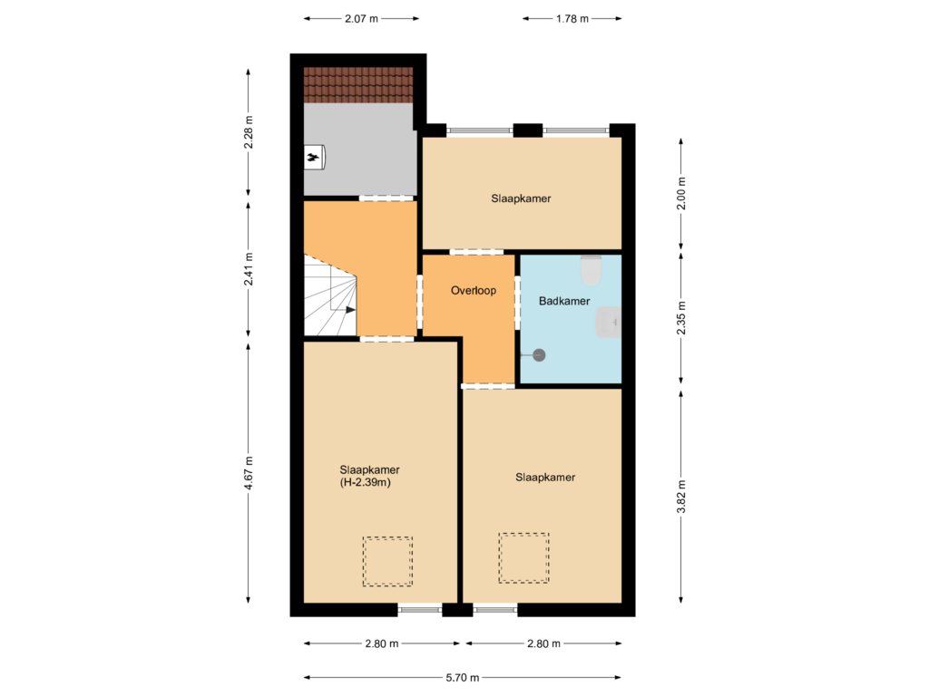 Bekijk plattegrond van Floor 1 van Steenuil 11