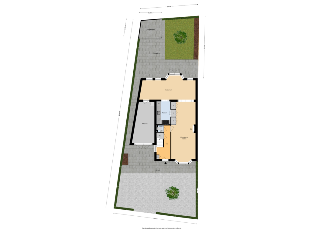 Bekijk plattegrond van Situatie van Braamweg 29