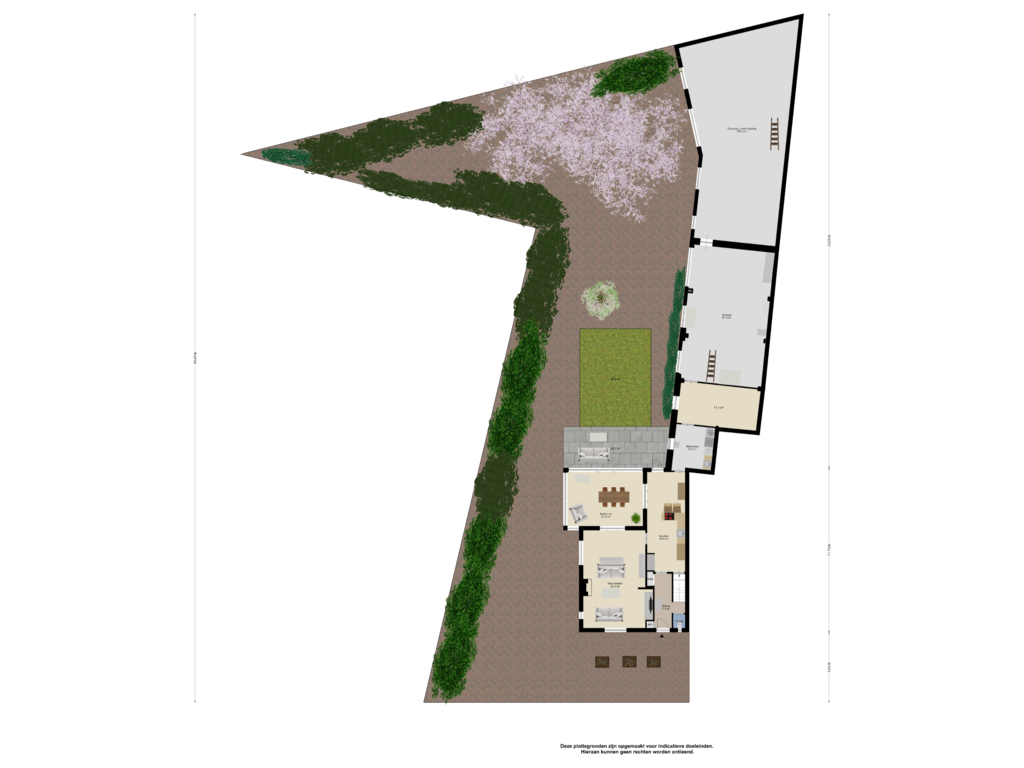 View floorplan of Begane Grond_Tuin of Europalaan 11