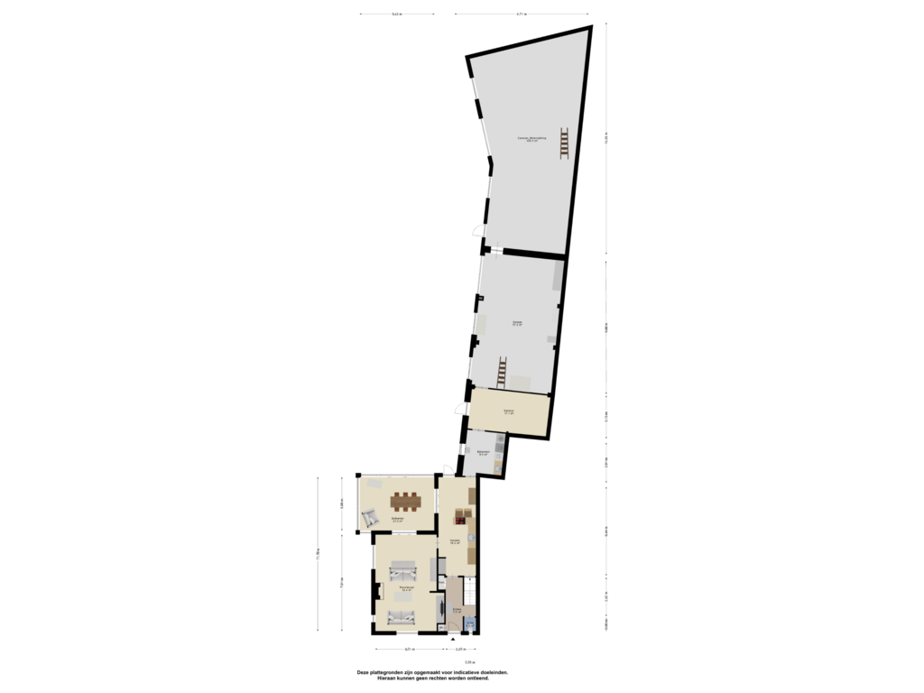 View floorplan of Begane Grond of Europalaan 11