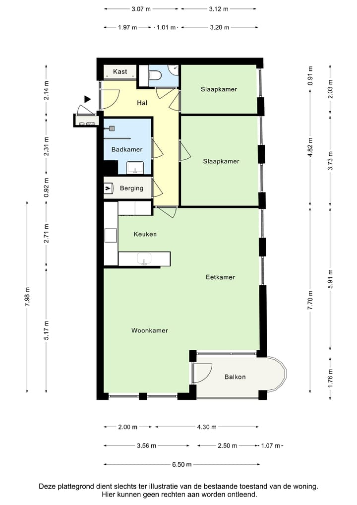 Foto 28 van Dautzenbergstraat 18-L