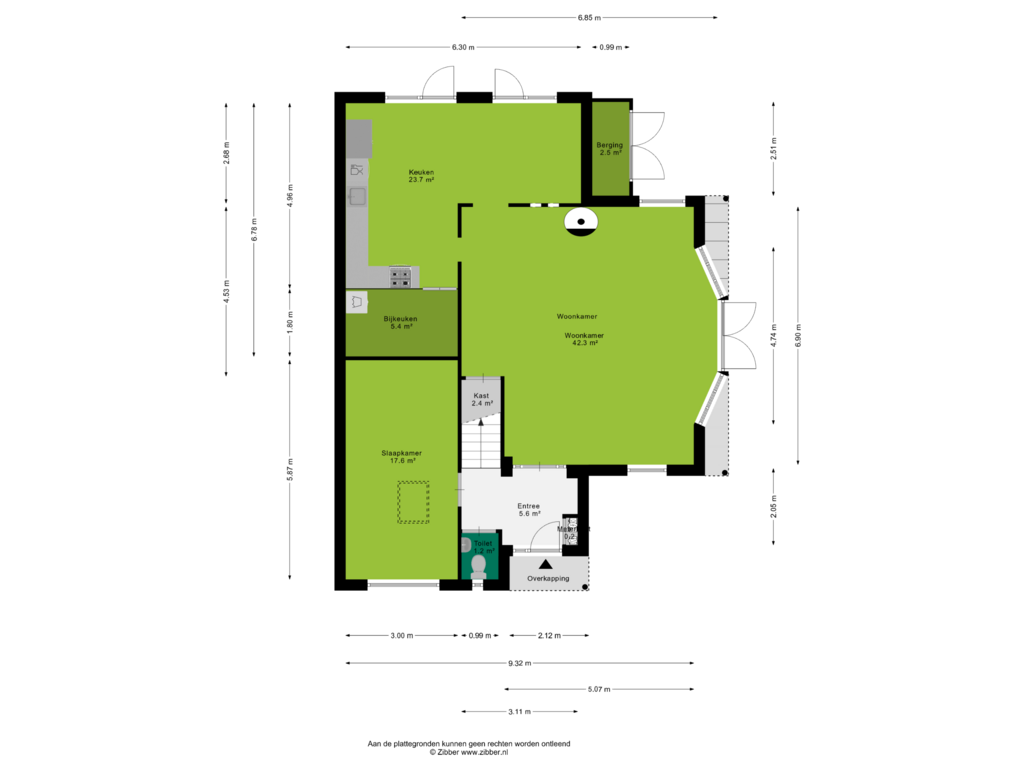 Bekijk plattegrond van Begane Grond van Park Den Eng 8