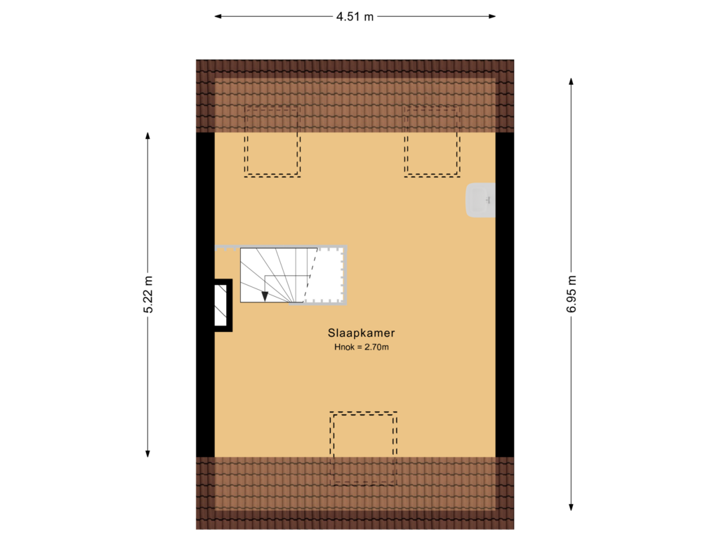 Bekijk plattegrond van 2e Verdieping van Ondiep 7