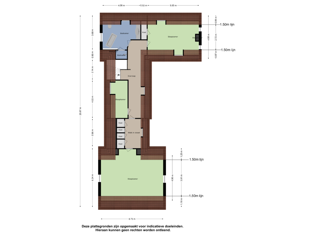 Bekijk plattegrond van Eerste Verdieping van Cathalijne Schans 52