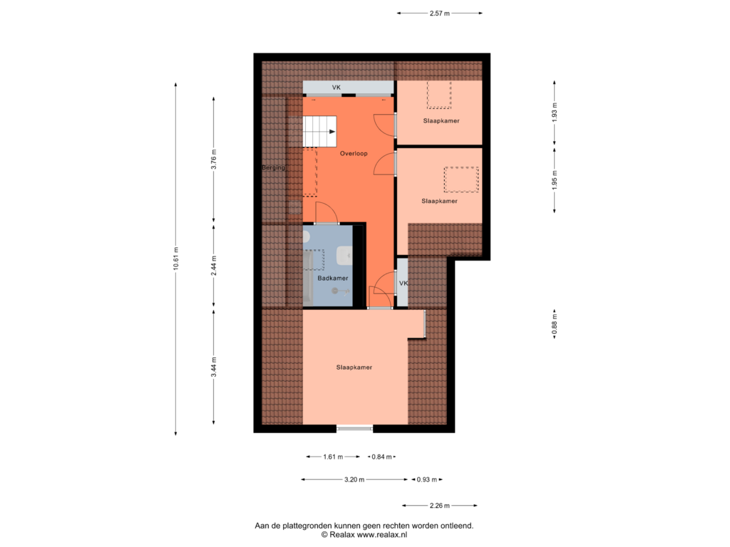 Bekijk plattegrond van Verdieping van Beekzichtweg 36