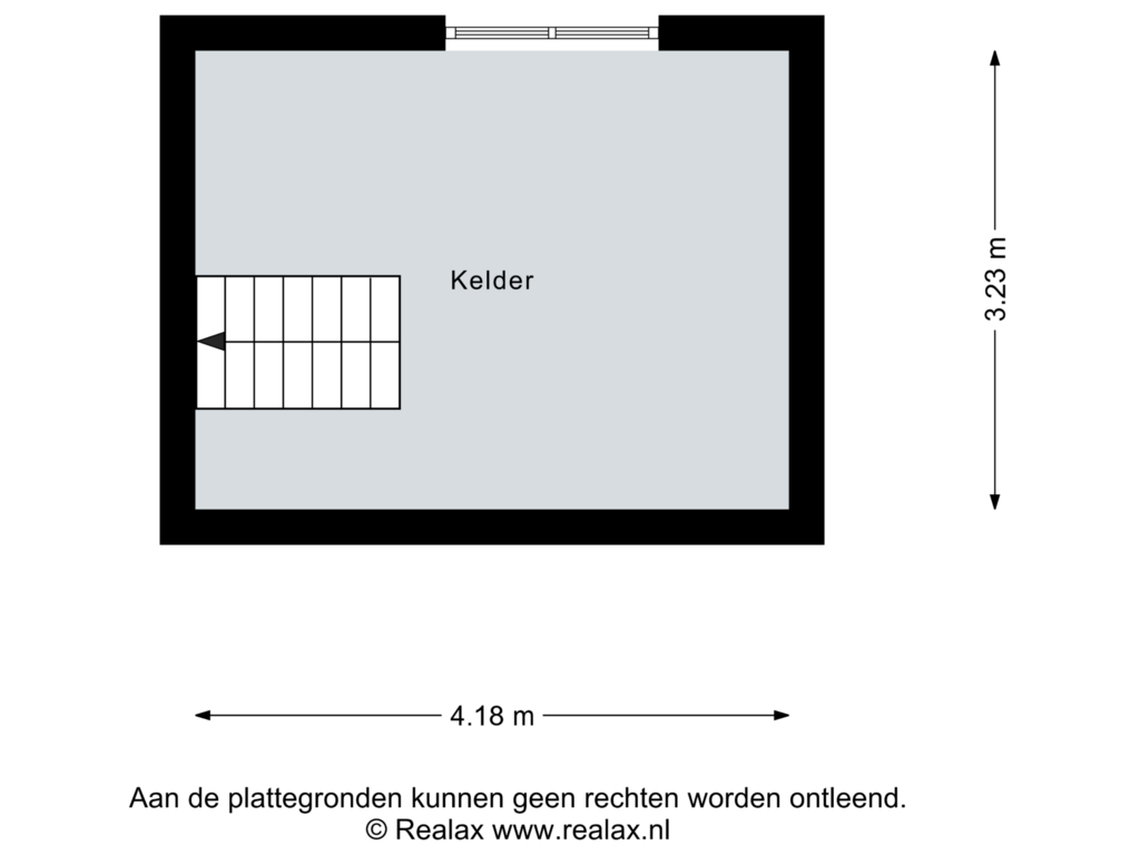 Bekijk plattegrond van Kelder van Beekzichtweg 36