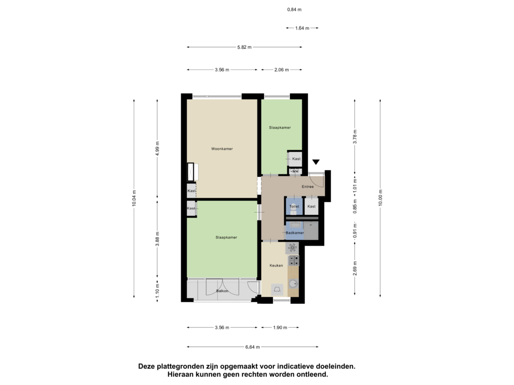 Bekijk plattegrond van Appartement van Maastunnelplein 22-C