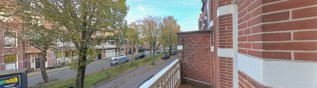 Bekijk 360° foto van Balkon van Prins Mauritslaan 76