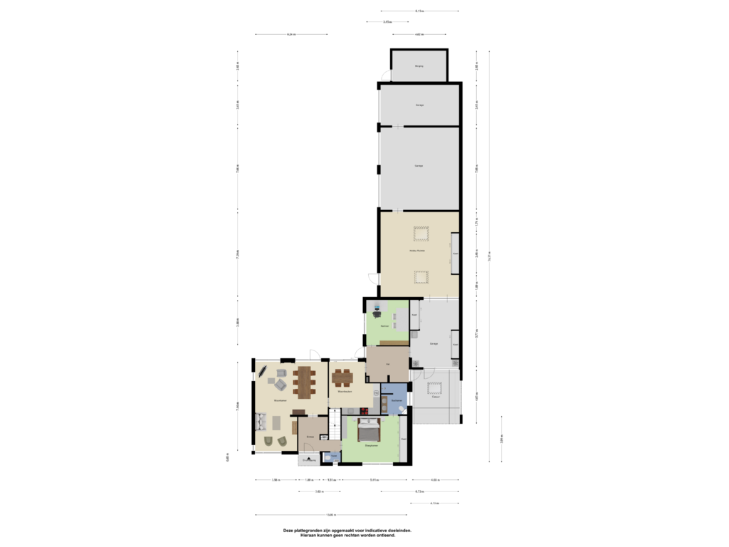 View floorplan of Begane Grond of Molenesch 26