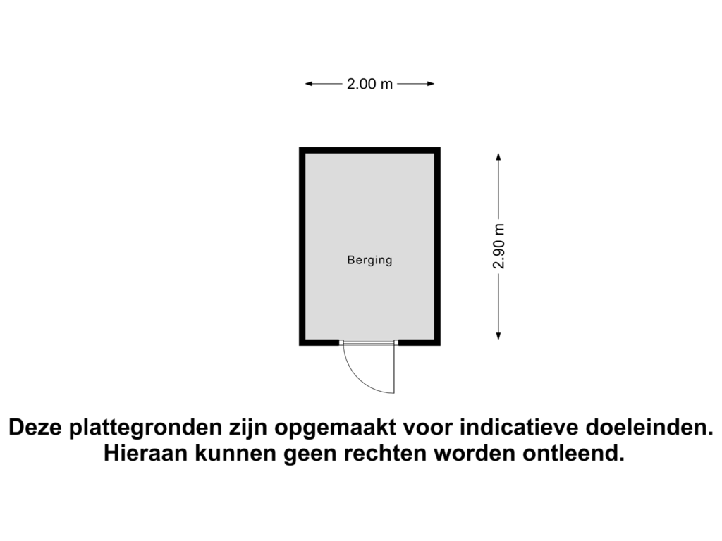 Bekijk plattegrond van Berging van De Vurste Putten 13