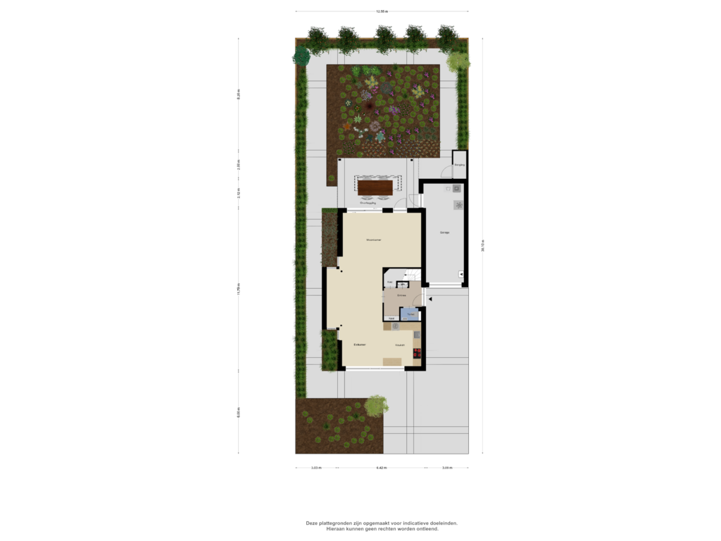 Bekijk plattegrond van Begane Grond  Tuin van Ketelven 68