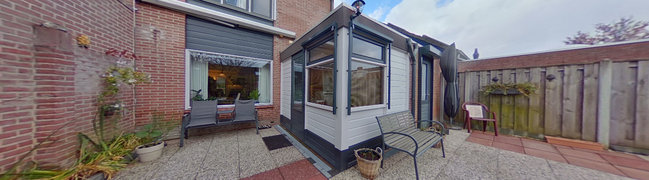 View 360° photo of achtertuin of Hazelaarstraat 4