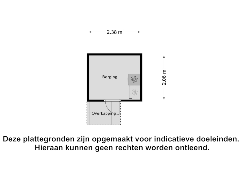 Bekijk plattegrond van Berging van Dierenriem 88