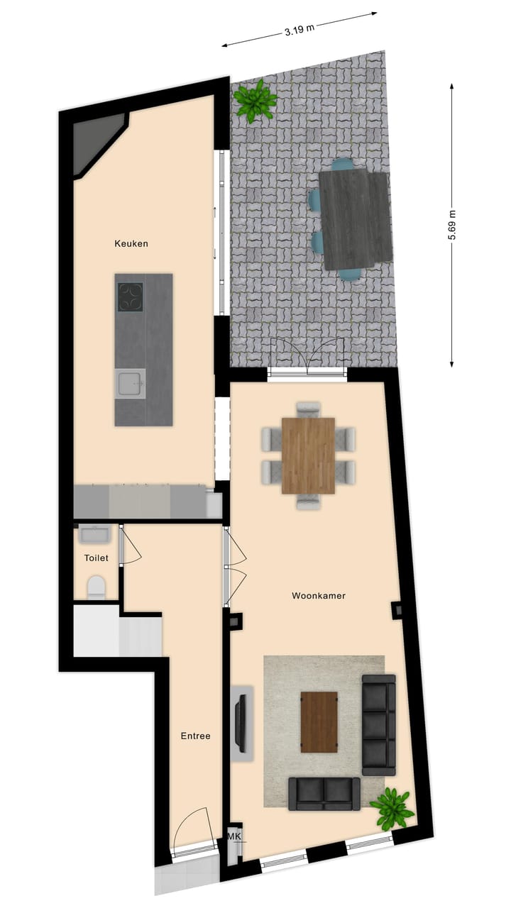 Foto 50 van Karel Mollenstraat Zuid 5