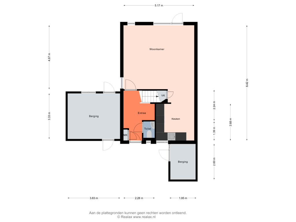 Bekijk plattegrond van Begane grond van Kruiskamp 15