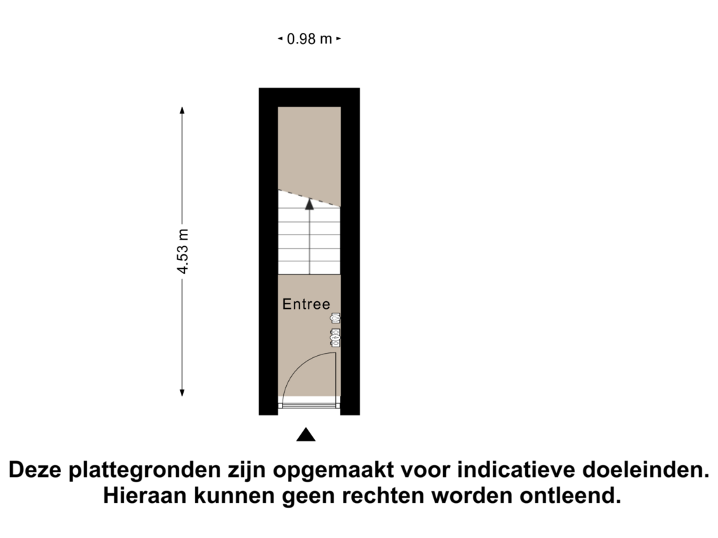 View floorplan of Begane Grond of Zuiddijk 24-A