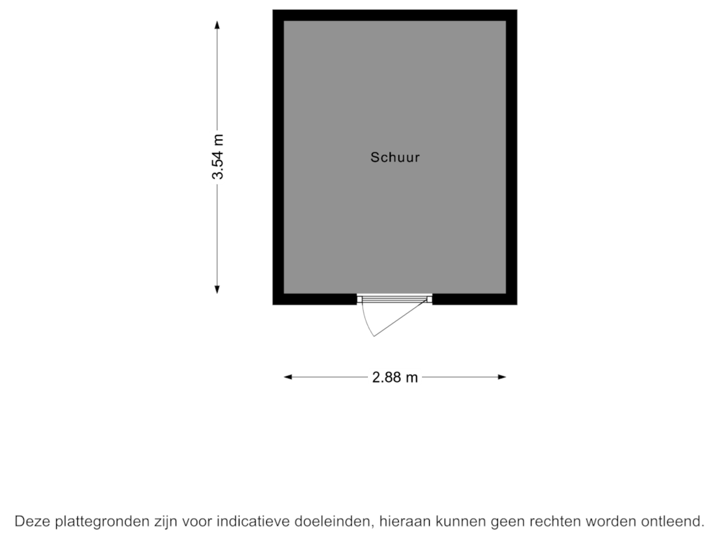 Bekijk plattegrond van Schuur van Maogien 21