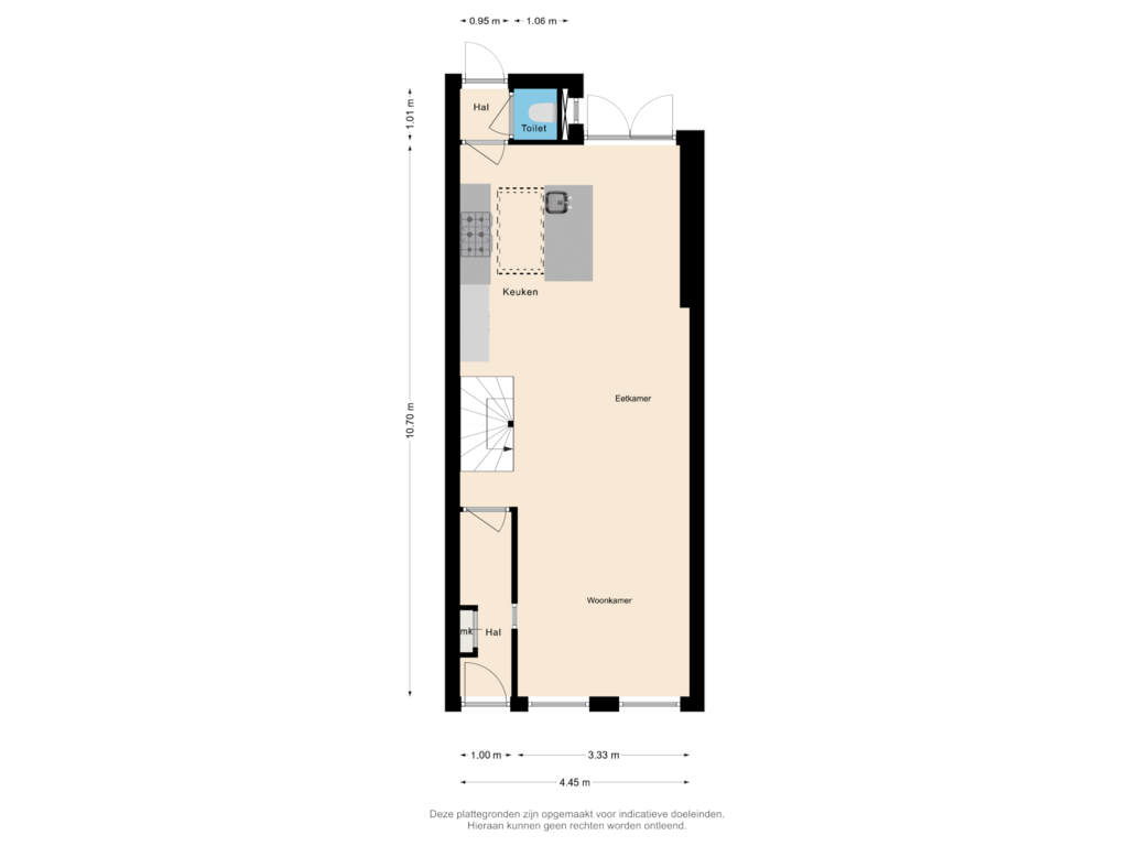 Bekijk plattegrond van Begane Grond van Zomervaart 42