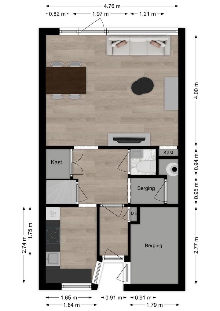 Foto 30 van Groen van Prinstererstraat 7