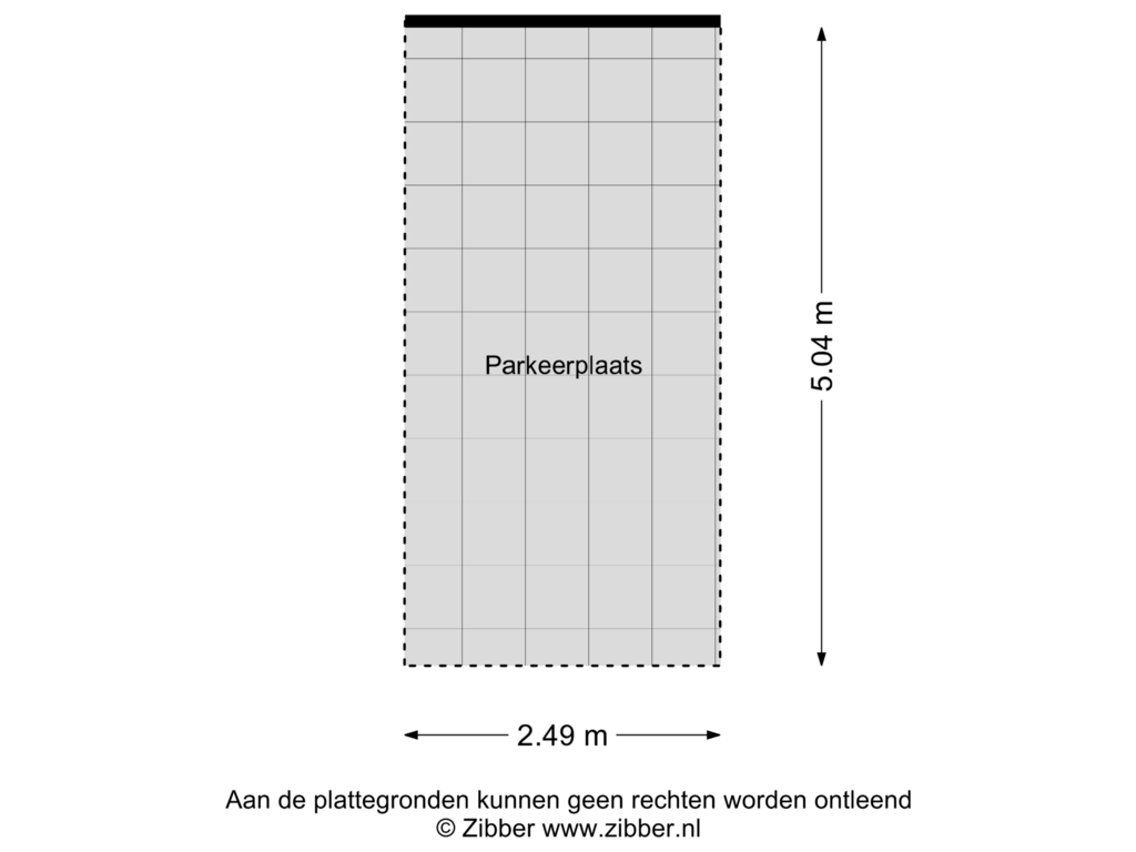 Bekijk plattegrond van Parkeerplaats van Goudslagersgaarde 18