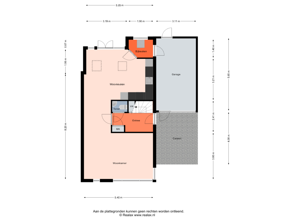 Bekijk plattegrond van Begane grond van Schering 75