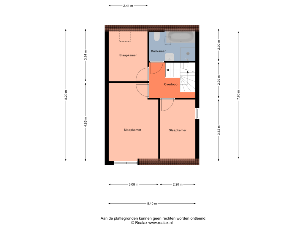 Bekijk plattegrond van Verdieping 1 van Schering 75