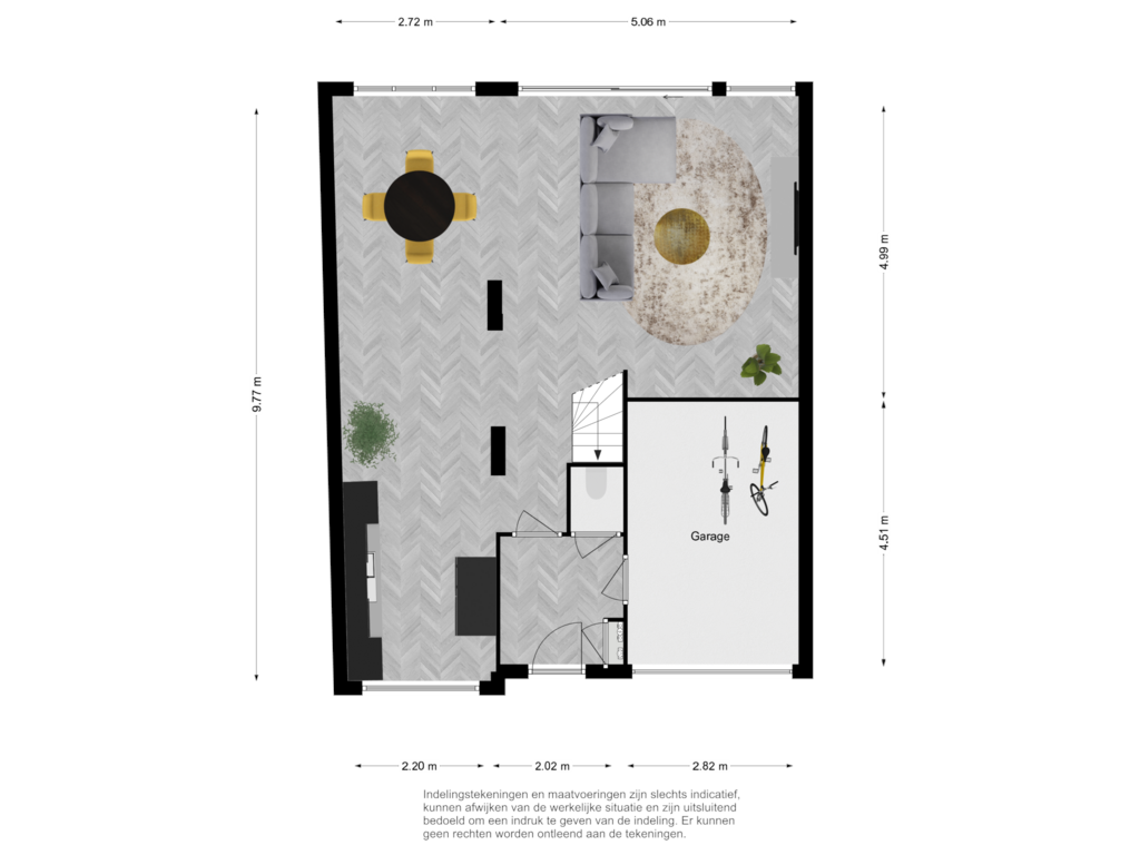 Bekijk plattegrond van begane grond van Harriët Freezerstraat 102