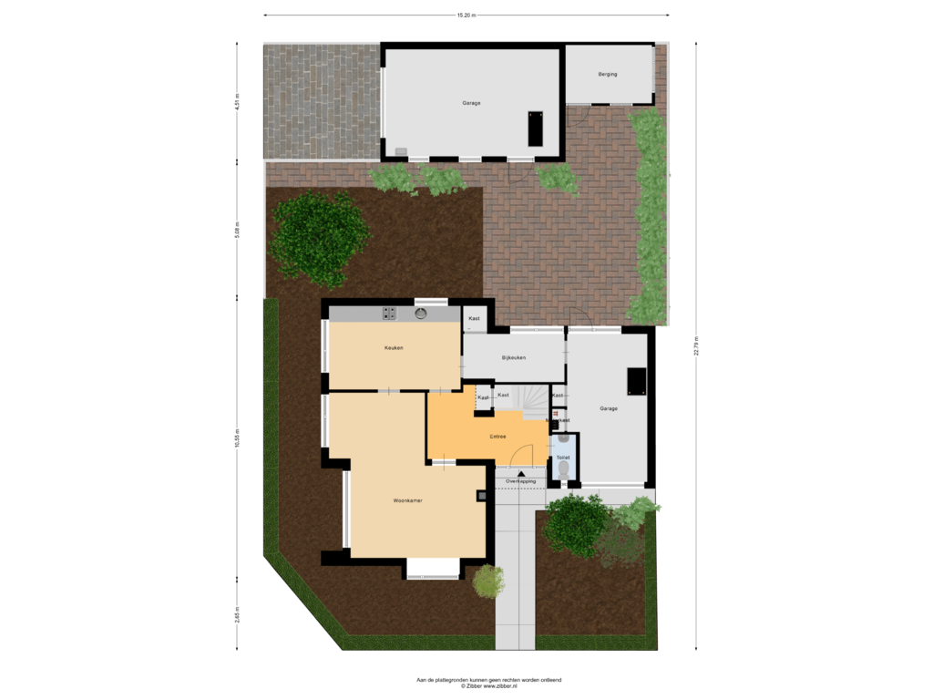 Bekijk plattegrond van Begane Grond_tuin van Esdoornstraat 1